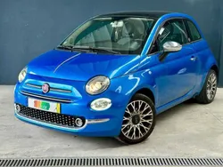 Azul Usado 2018 Fiat 500 | € 10.900 (Preço justo)