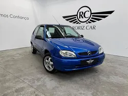 Azul Usado 2003 Citroën Saxo Citadino | € 1.900 (Super Preço)