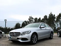 Cinza Usado 2018 Mercedes C180 Exclusive | € 22.500 (Preço justo)