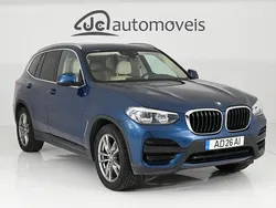 Azul Usado 2020 BMW X3 Advantage SUV | € 34.900 (Preço justo)