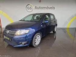 Azul Usado 2016 Dacia Sandero Comfort Citadino | € 9.500 (Bom preço)