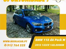 Azul Usado 2015 BMW 118 Coupé Coupé | € 21.990 (Caro)