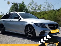 Cinza Usado 2021 Mercedes C300 AMG line Carrinha | € 42.000 (Preço elevado)