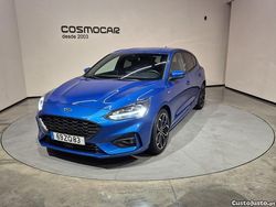 Azul Usado 2019 Ford Focus ST-Line Citadino | € 16.400 (Preço justo)