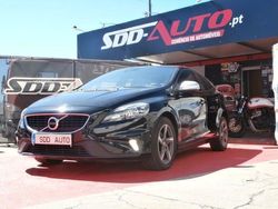 Preto Usado 2017 Volvo V40 R-Design Carrinha | € 17.800 (Preço elevado)