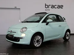Verde Usado 2014 Fiat 500C Lounge Cabrios | € 8.750 (Preço elevado)