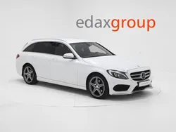 Branco Usado 2014 Mercedes C220 AMG line Carrinha | € 19.990