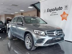 Cinza Usado 2018 Mercedes GLC350 AMG line SUV | € 31.900