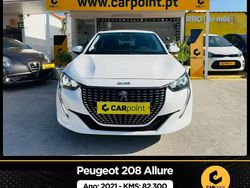 Branco Usado 2021 Peugeot 208 Allure Citadino | € 17.900 (Caro)