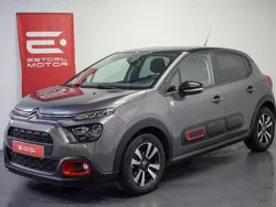 Cinzento Usado 2022 Citroën C3 PureTech Citadino | € 12.750 (Bom preço)