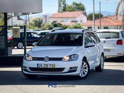 Branco Usado 2015 VW Golf VII Highline Carrinha | € 11.500 (Preço justo)