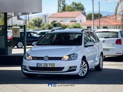 Branco Usado 2015 VW Golf VII Highline Carrinha | € 11.500 (Preço justo)