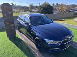 Azul Usado 2014 BMW 318 Luxury Line Carrinha | € 14.900 (Preço justo)