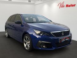 Azul Usado 2020 Peugeot 308 GT-line Carrinha | € 18.990 (Preço justo)