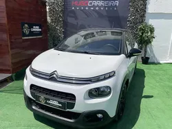 Branco Usado 2018 Citroën C3 PureTech Citadino | € 9.700 (Super Preço)