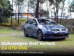 Usado 2018 VW Golf VII GTD Carrinha | € 20.690 (Bom preço)