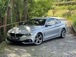 Cinza Usado 2015 BMW 420 Sport Line Sedan | € 20.990 (Preço justo)