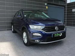 Azul Usado 2018 VW T-Roc Style SUV | € 20.650 (Preço elevado)