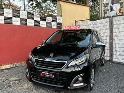 Preto Usado 2021 Peugeot 108 Style Citadino | € 10.400 (Bom preço)