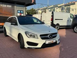 Branco Usado 2015 Mercedes CLA220 Shooting Brake AMG line Carrinha | € 20.750 (Preço justo)