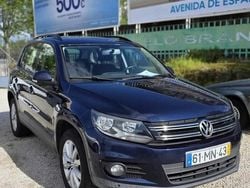 Azul Usado 2011 VW Tiguan SUV | € 12.900 (Preço elevado)