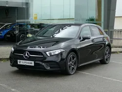 Preto Usado 2021 Mercedes A250 AMG line | € 32.900 (Preço justo)