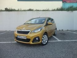 Amarelo Usado 2017 Peugeot 108 Allure Citadino | € 9.900 (Preço justo)
