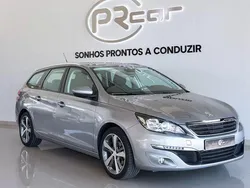 Cinzento Usado 2015 Peugeot 308 Allure Carrinha | € 12.900 (Preço justo)