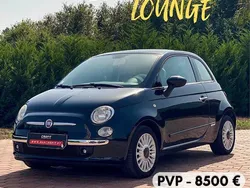 Preto Usado 2012 Fiat 500 Lounge Citadino | € 8.500 (Preço justo)