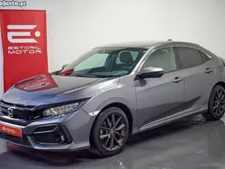Cinza Usado 2021 Honda Civic Elegance Citadino | € 23.900 (Preço justo)