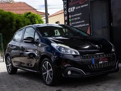 Preto Usado 2017 Peugeot 208 Allure Citadino | € 9.900 (Preço justo)