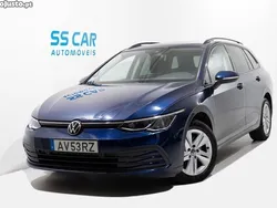 Azul Usado 2021 VW Golf VIII Life Carrinha | € 19.590 (Preço justo)