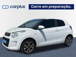 Branco Usado 2017 Citroën C1 Shine Citadino | € 8.990 (Preço justo)