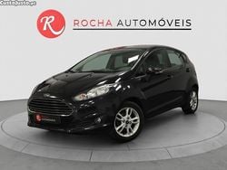 Preto Usado 2015 Ford Fiesta Trend Citadino | € 8.989 (Bom preço)