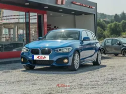 Azul Usado 2015 BMW 116 Citadino | € 15.650 (Preço justo)