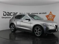 Cinza Usado 2019 Alfa Romeo Stelvio Super SUV | € 28.499 (Preço justo)