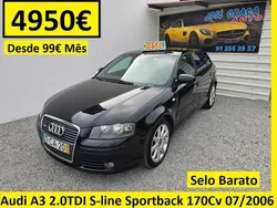 Preto Usado 2006 Audi A3 | € 4.950 (Bom preço)