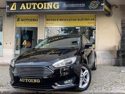 Preto Usado 2017 Ford Focus Titanium Carrinha | € 11.980 (Preço justo)