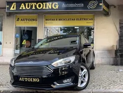 Preto Usado 2017 Ford Focus Titanium Carrinha | € 12.980 (Preço justo)
