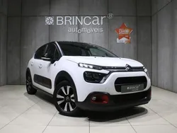 Branco Usado 2020 Citroën C3 PureTech Citadino | € 9.990 (Bom preço)