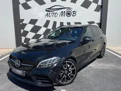 Preto Usado 2020 Mercedes C300 AMG line Carrinha | € 27.889 (Super Preço)