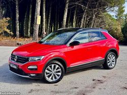 Vermelho Usado 2018 VW T-Roc Style SUV | € 17.990 (Preço justo)