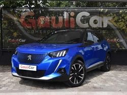Azul Usado 2021 Peugeot e-2008 SUV | € 22.490 (Preço elevado)