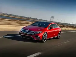 Cinzento Usado 2022 Mercedes EQS450+ Sedan | € 61.000
