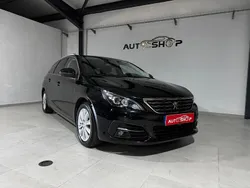 Preto Usado 2021 Peugeot 308 Allure Carrinha | € 13.990 (Bom preço)