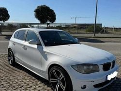 Branco Usado 2005 BMW 118 Citadino | € 6.999 (Bom preço)