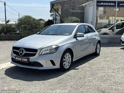 Cinza Usado 2016 Mercedes A160 Style Citadino | € 16.750 (Preço justo)