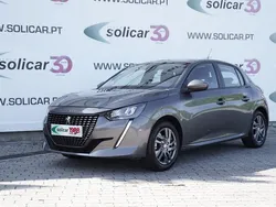 Cinzento (metalizado) Usado 2021 Peugeot 208 Active Citadino | € 15.500 (Preço justo)