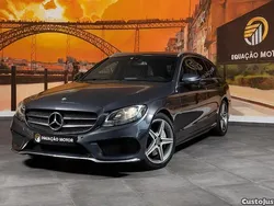 Cinza Usado 2015 Mercedes C300e AMG Carrinha | € 23.900 (Super Preço)