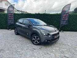 Cinza Usado 2019 Citroën C3 PureTech Citadino | € 10.199 (Preço justo)